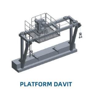 Marine Platform Davit