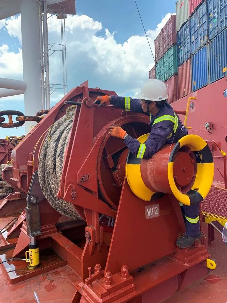 Winch, Capstan & Windlass Proof Load Test 