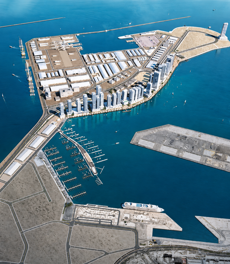 Dubai Maritime City marine service hub for vessel lubricant supply and marine support